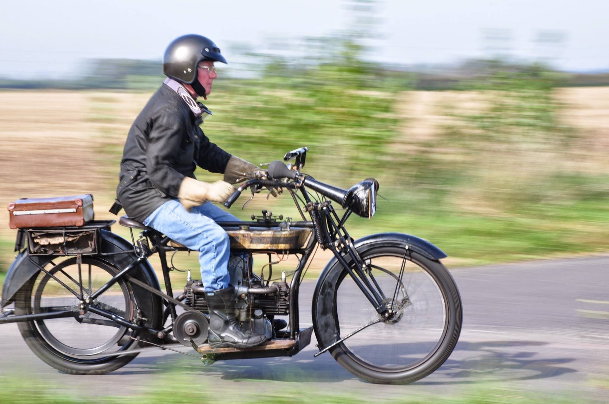 Pioneer Run for pre-1915 motorcycles